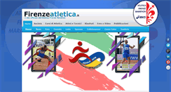 Desktop Screenshot of firenzeatletica.it